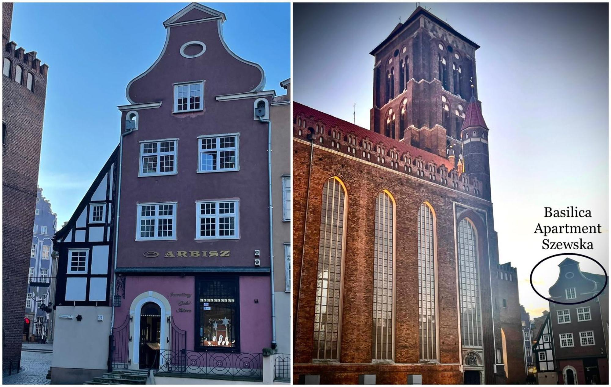 Basilica Apartment Szewska Gdańsk Kültér fotó